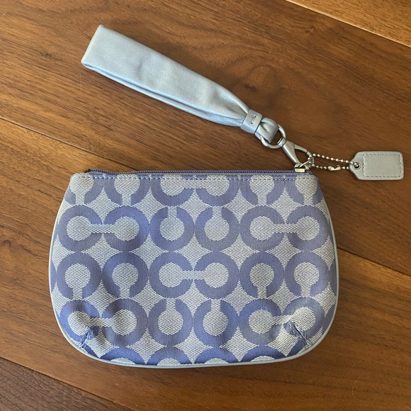 [Coach] Purple and Gray Clutch Wristlet - Picture 2 of 2